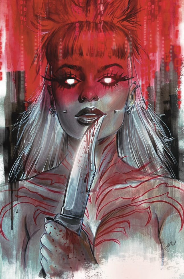 W0RLDTR33 #10 Virgin Cover by Suspiria Vilchez Dallas Fan Expo Exclusive “EMPTY EYES”