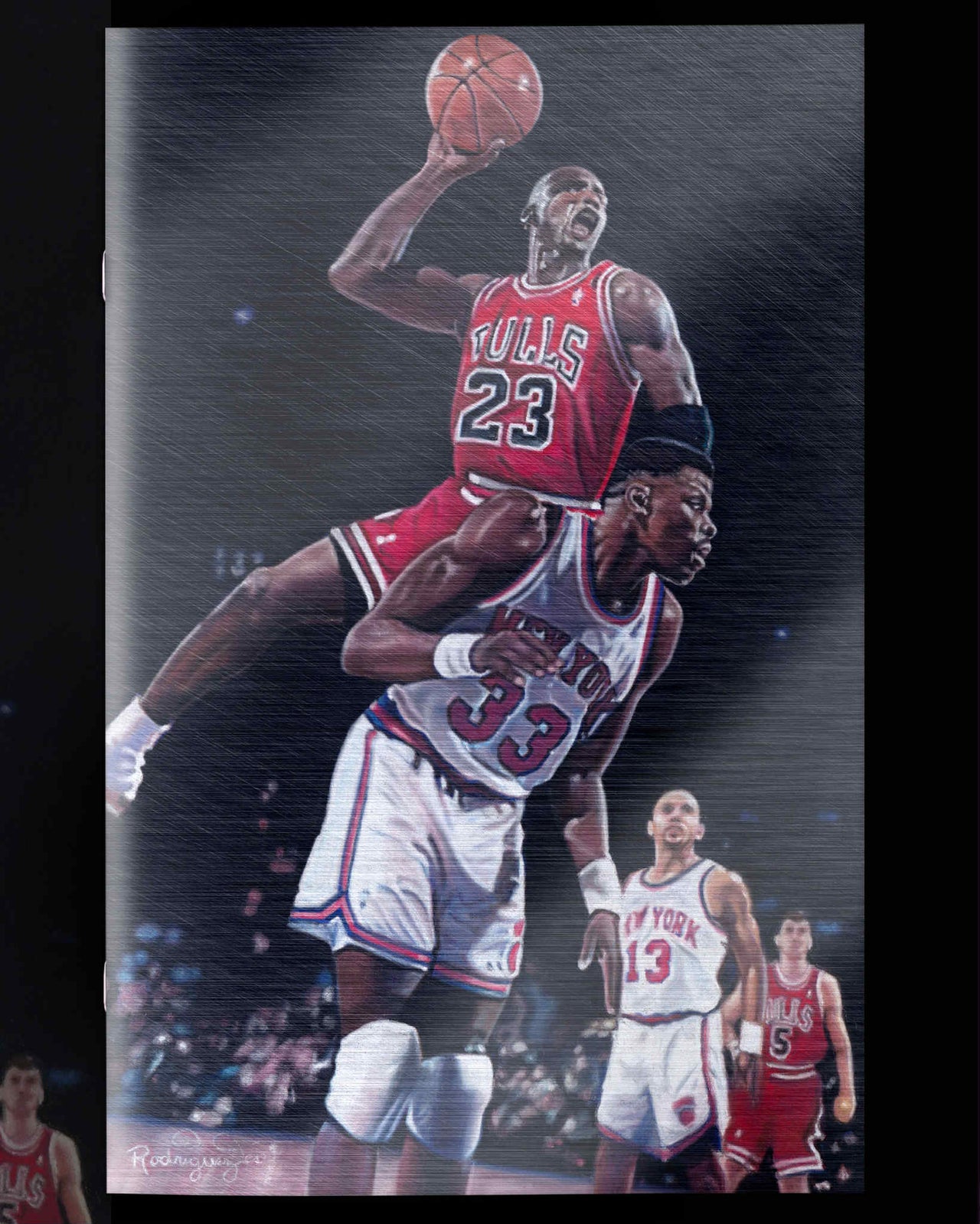 NYCC EXCLUSIVE FAME: MICHAEL JORDAN “ON THE BACK” Ultimate Spot Foil Cover by Omar Rodriguez