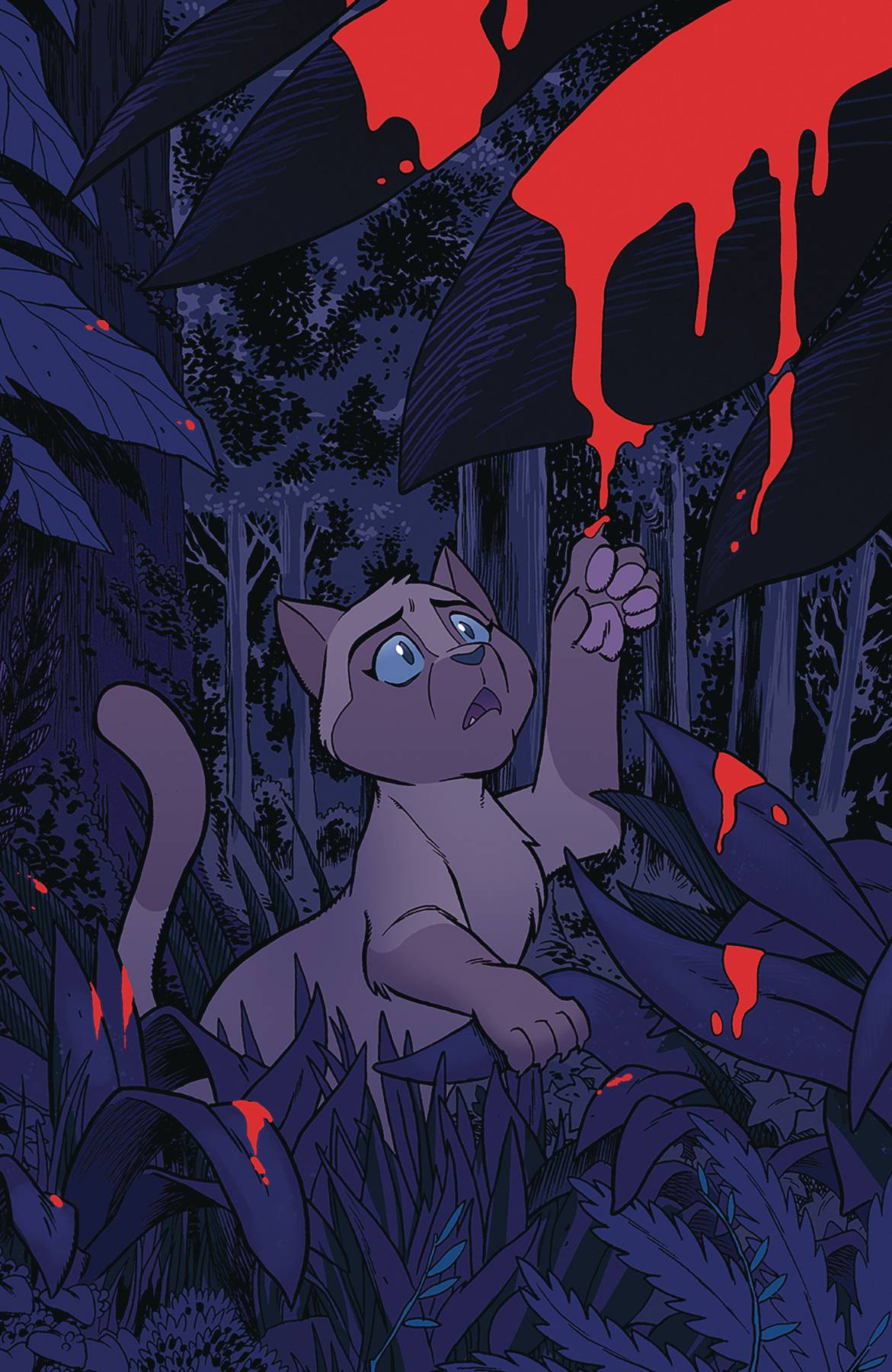 Feral #1 Incentive Cover 1:10 by Tony Fleecs and Trish Forstner