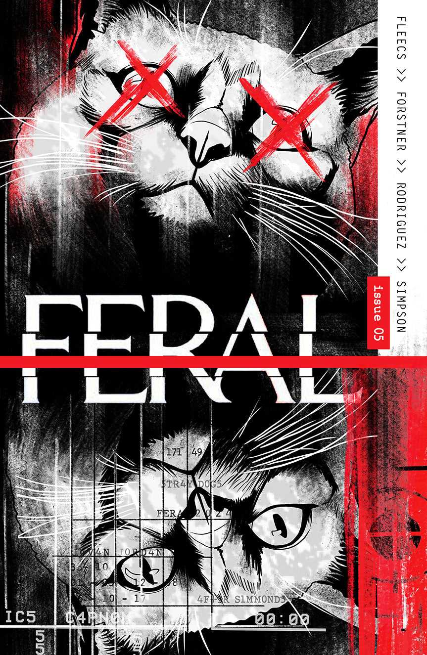 Feral #5 Terrificon Exclusive DOT Homage by Javan Jordan