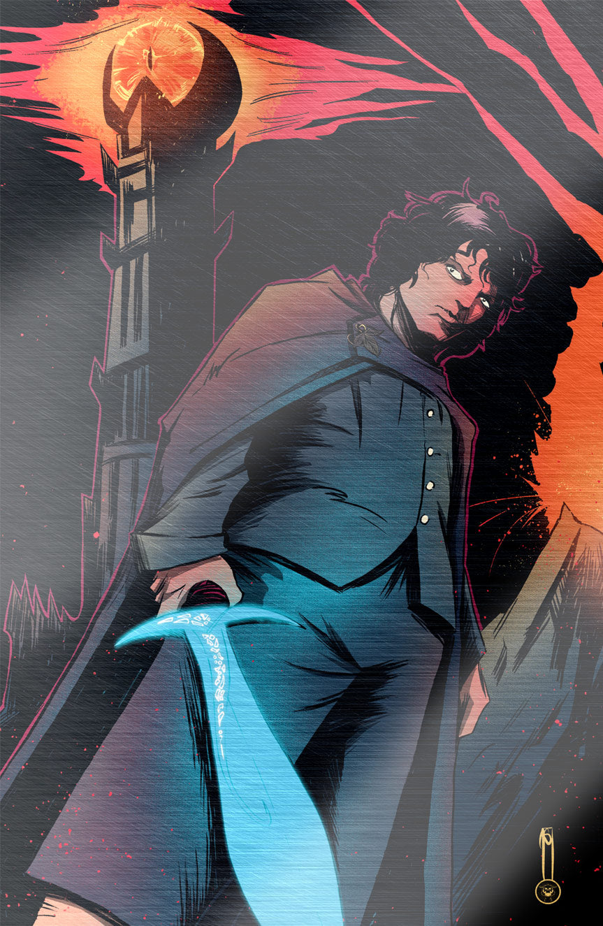 Tribute: JRR Tolkien “Death Journey” Spot Foil Virgin Cover by Jos Schmalke Heroes Con Exclusive