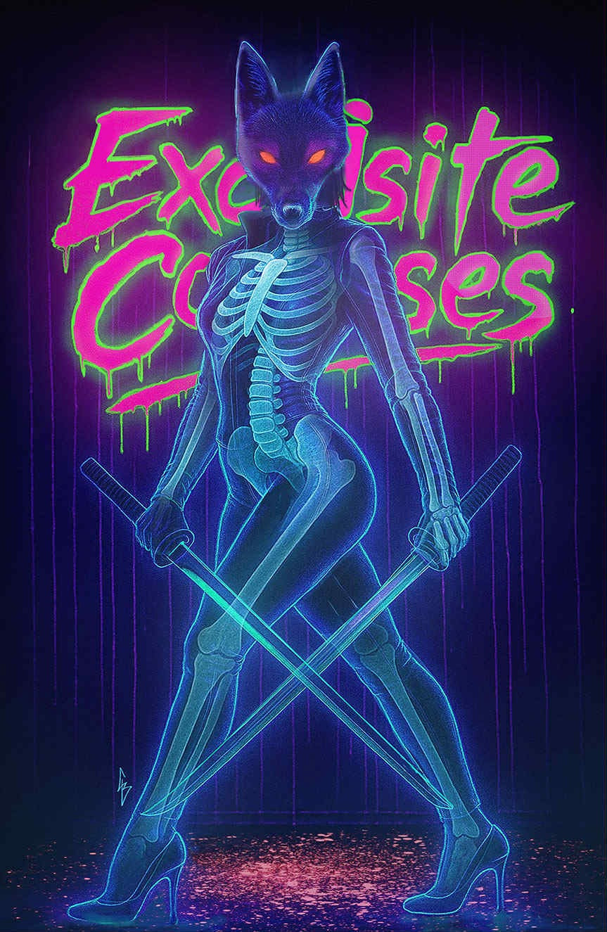 EXQUISITE CORPSES #4 “X-RAY FOX” Virgin Cover by Chris Bust