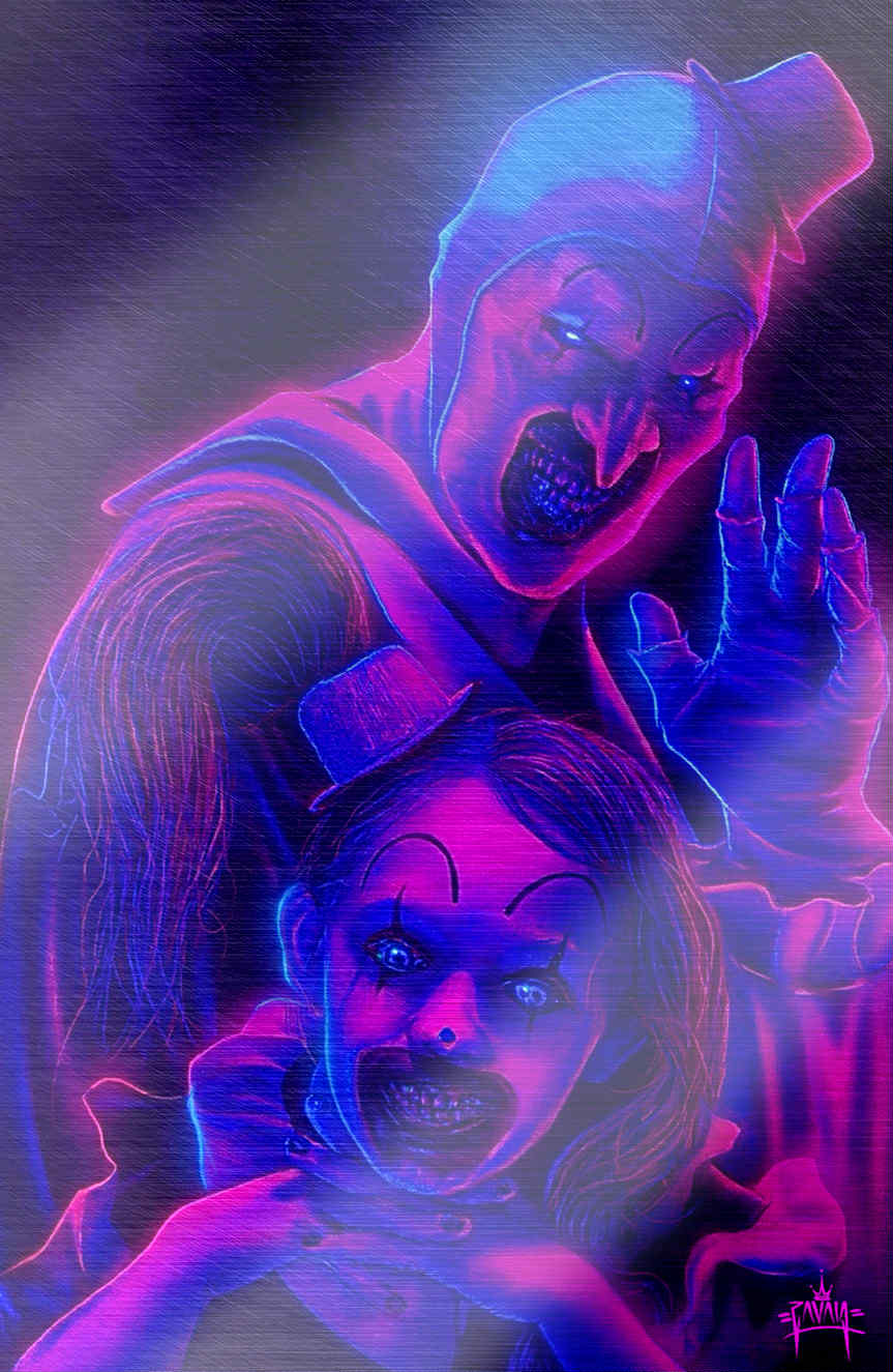 Orbit: Birth of A Slasher “Infrared Combo” Art & Pale Girl Ultimate Spot Foil Cover by Martin Zavala