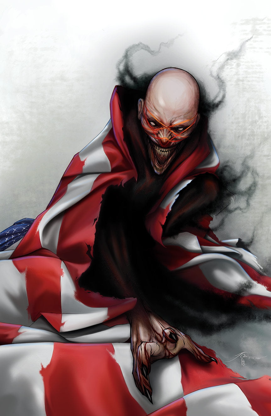 NYCC EXCLUSIVE DEPARTMENT OF TRUTH #0 “PATRIOT GAMES” Virgin Cover by Trophy