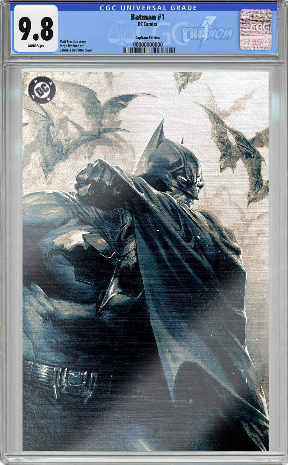 NYCC EXCLUSIVE BATMAN #1 CGC 9.8 Blue Label by Gabrielle Dell Otto
