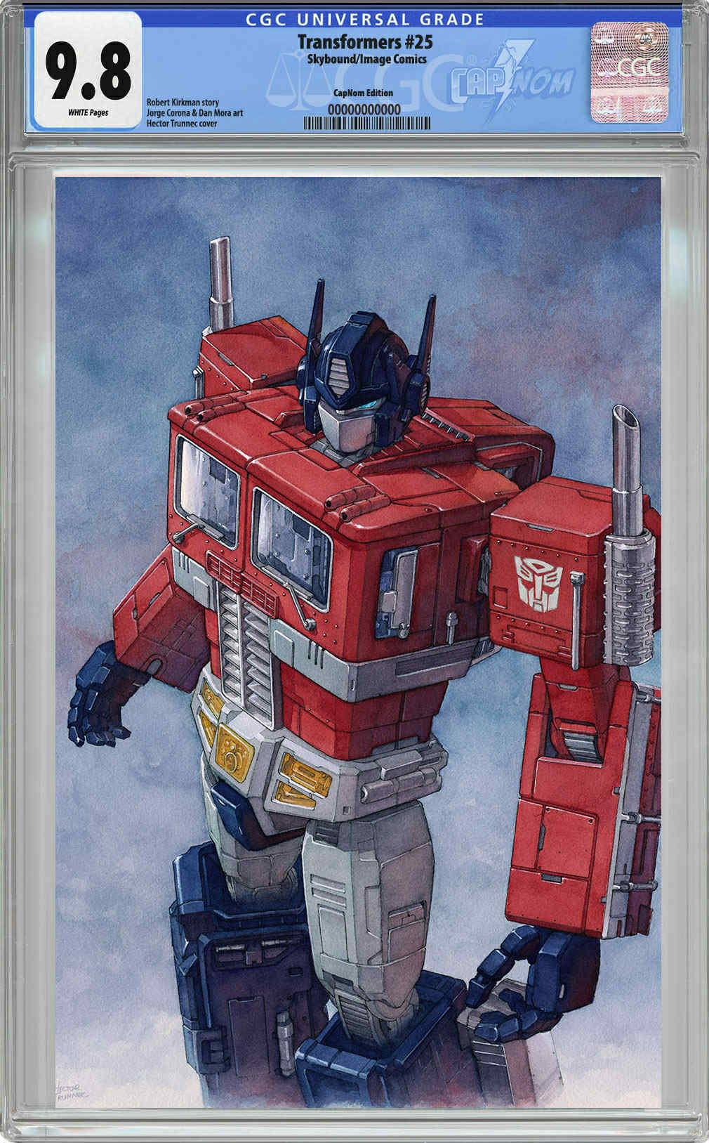 NYCC EXCLUSIVE TRANSFORMERS #25 GUARANTEED CGC 9.8 Blue Label