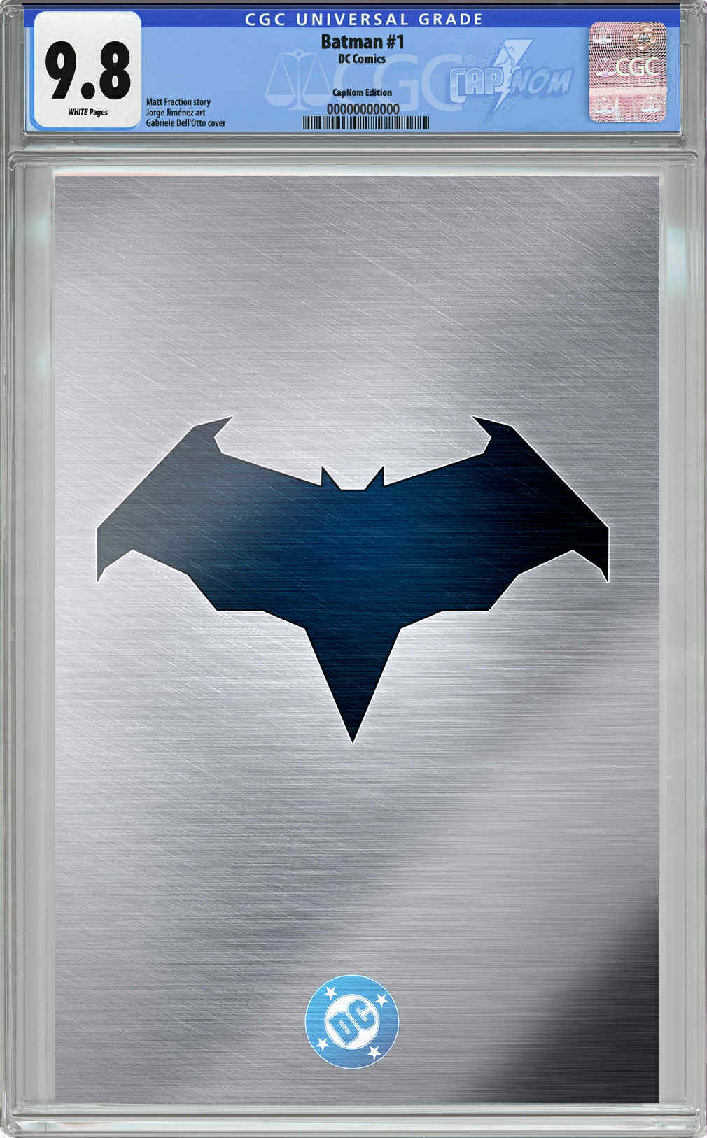 NYCC EXCLUSIVE BATMAN #1 SPOT FOIL LOGO GUARANTEED CGC 9.8 Blue Label