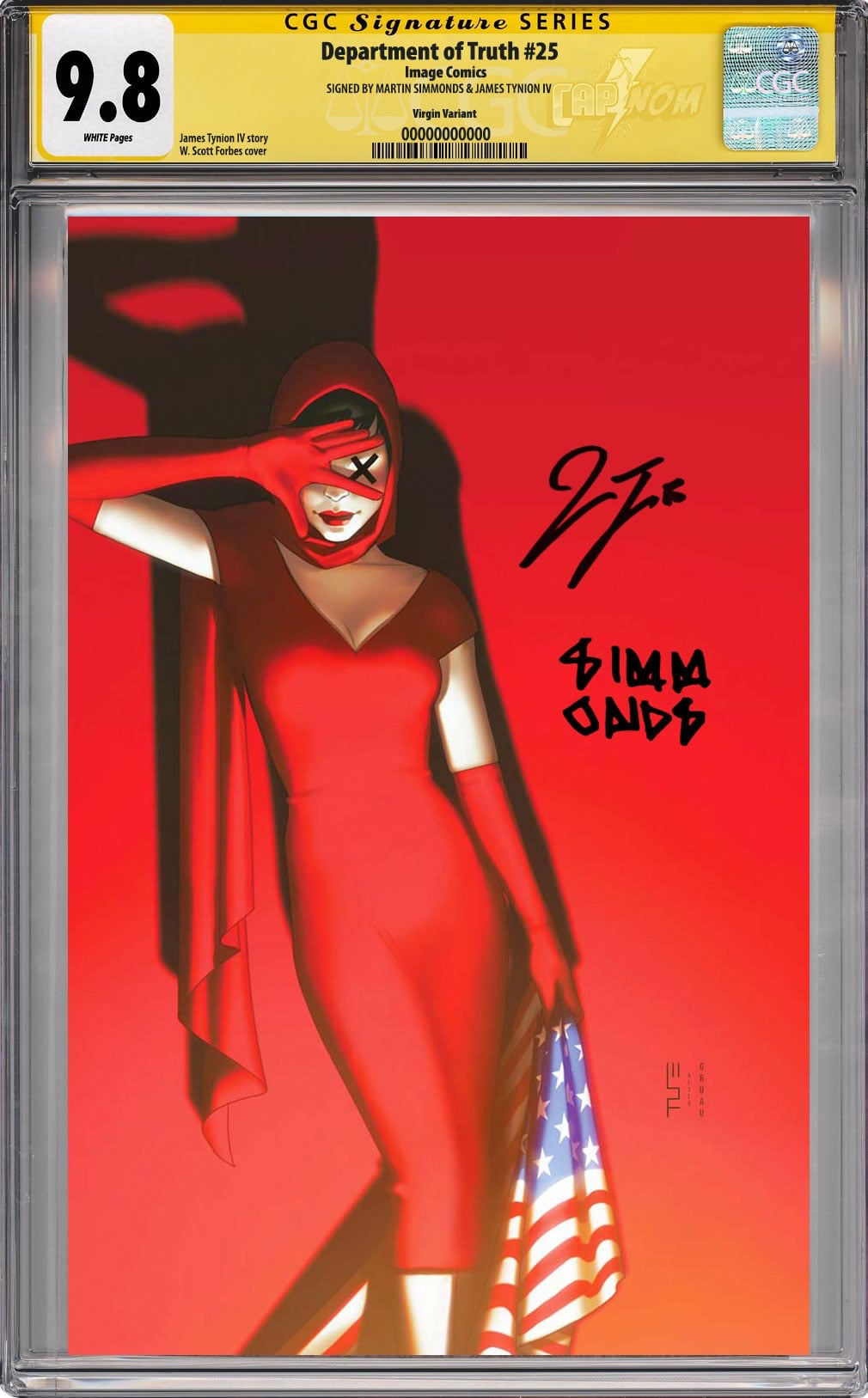 Department of truth 1 cover c cgc high quality 9.8