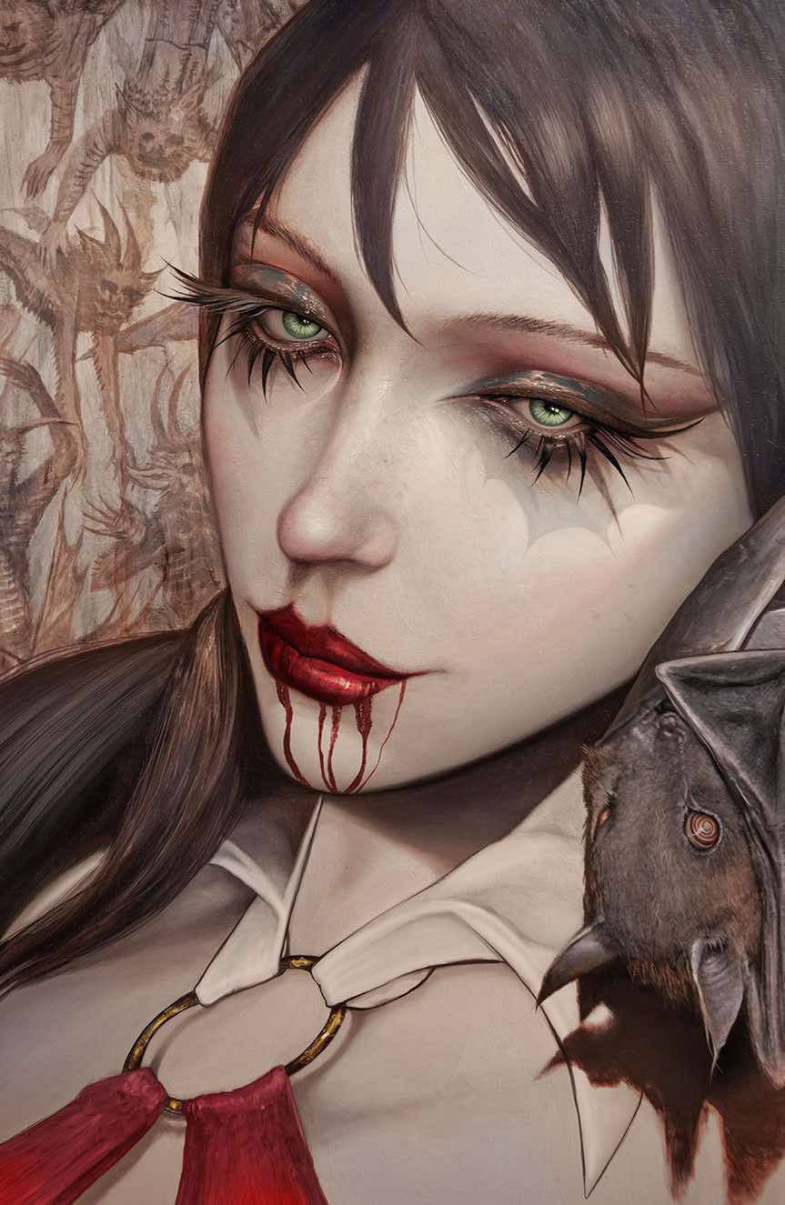 Vampirella Vol 7 #2 "DAYLIGHT" Virgin Cover by Dan Quintana Dallas Fan Expo Exclusive