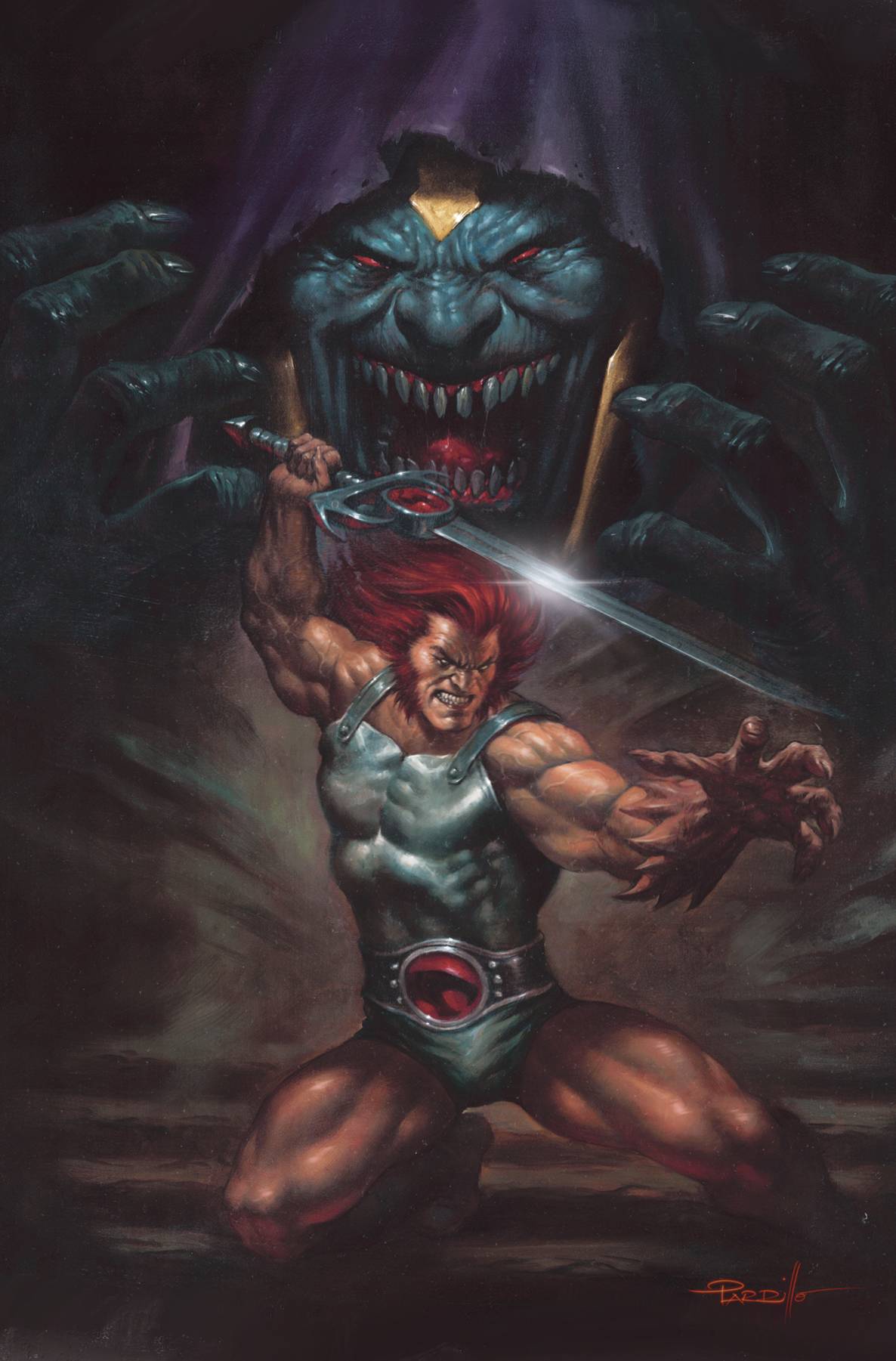 THUNDERCATS #1 INCENTIVE COVER 1:200 BY LUCIO PARRILLO