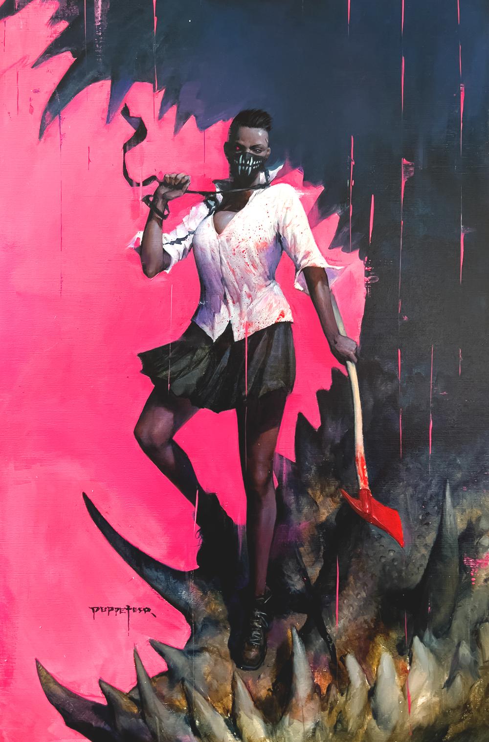 Book of Butcher #1 Megacon Exclusive Virgin Cover by Puppeteer Lee