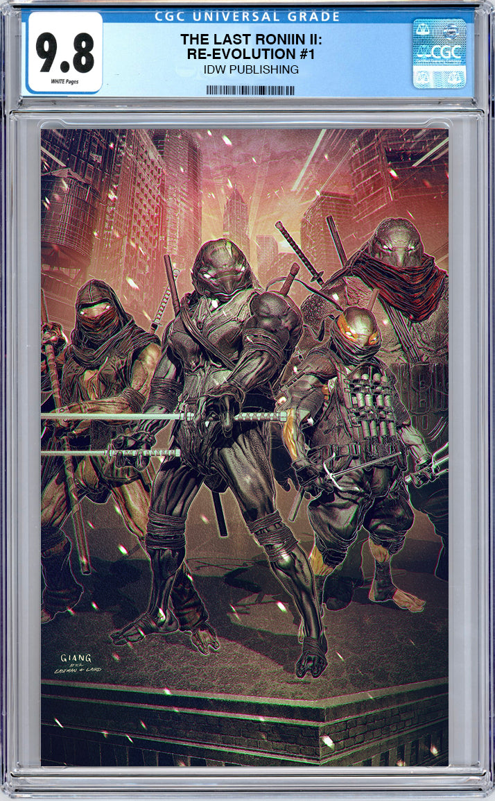 TMNT: The Last Ronin II - Re-Evolution #1 CGC 9.8 Blue Label Virgin Co
