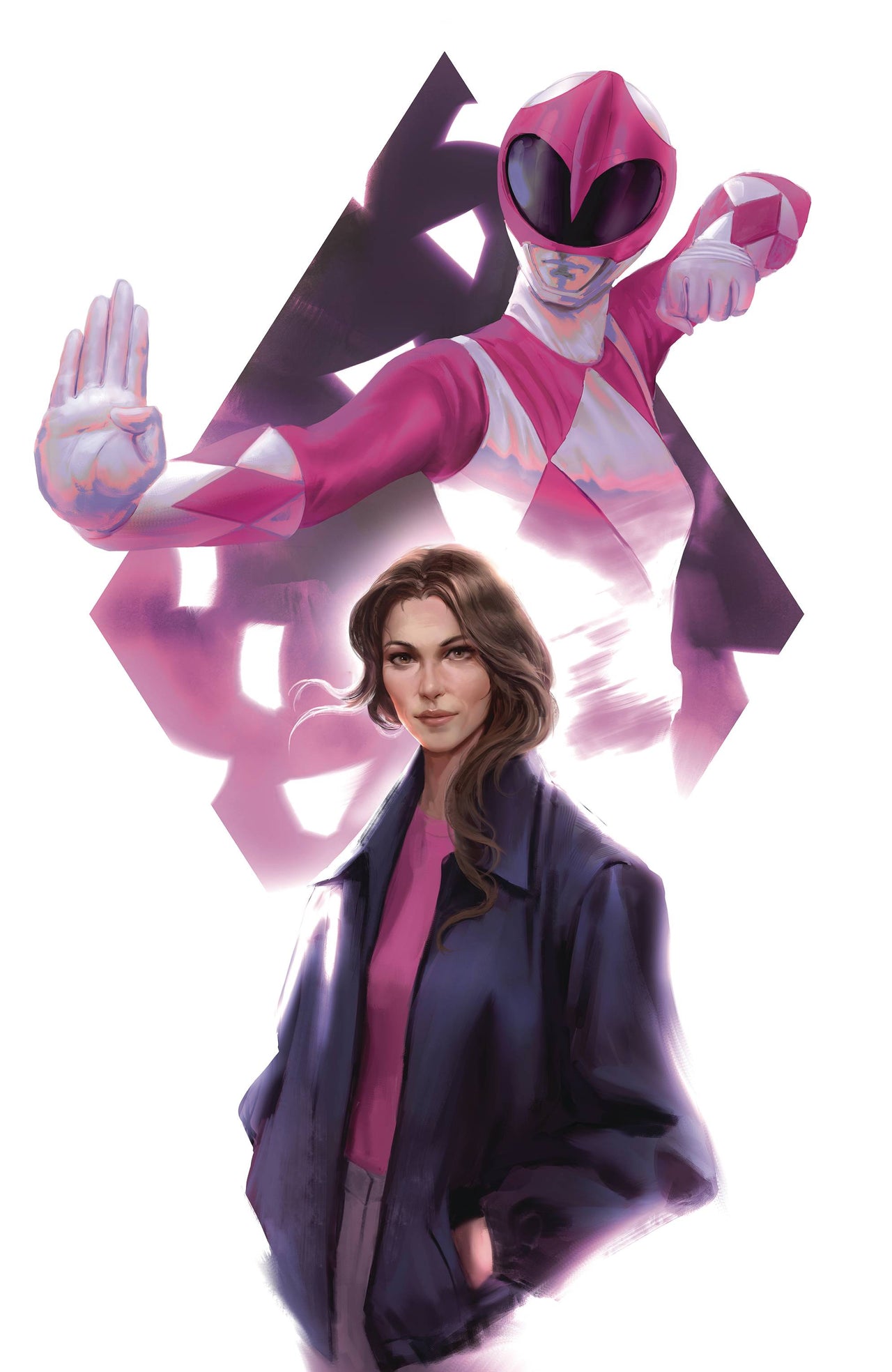 Mighty Morphin Power Rangers: The Return #1 Incentive Cover 1:25 by Florentino