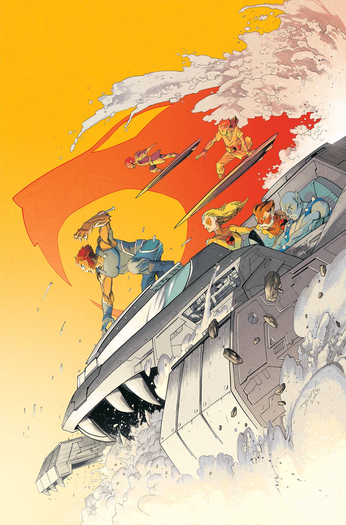 Thundercats #3 Incentive Cover 1:20 by Declan Shalvey