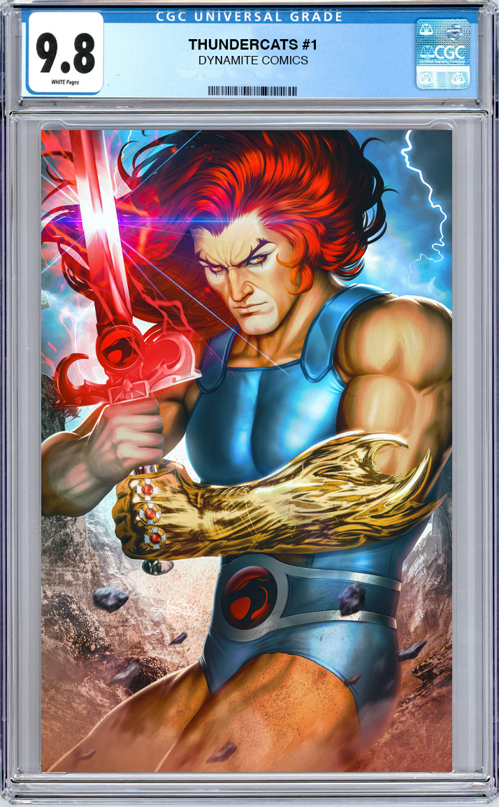 Thundercats #1 CGC 9.8 Blue Label Megacon Exclusive Virgin Cover by Ariel Diaz