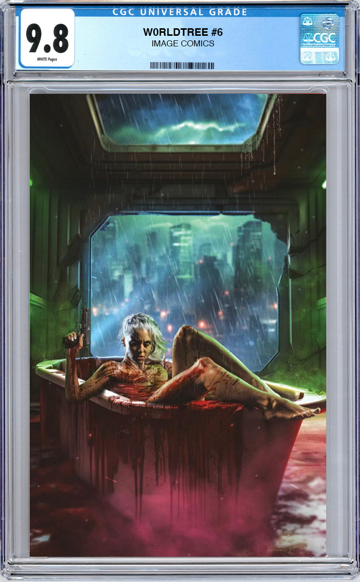 W0RLDTR33 #6 MEGACON EXCLUSIVE CGC 9.8 BLUE LABEL