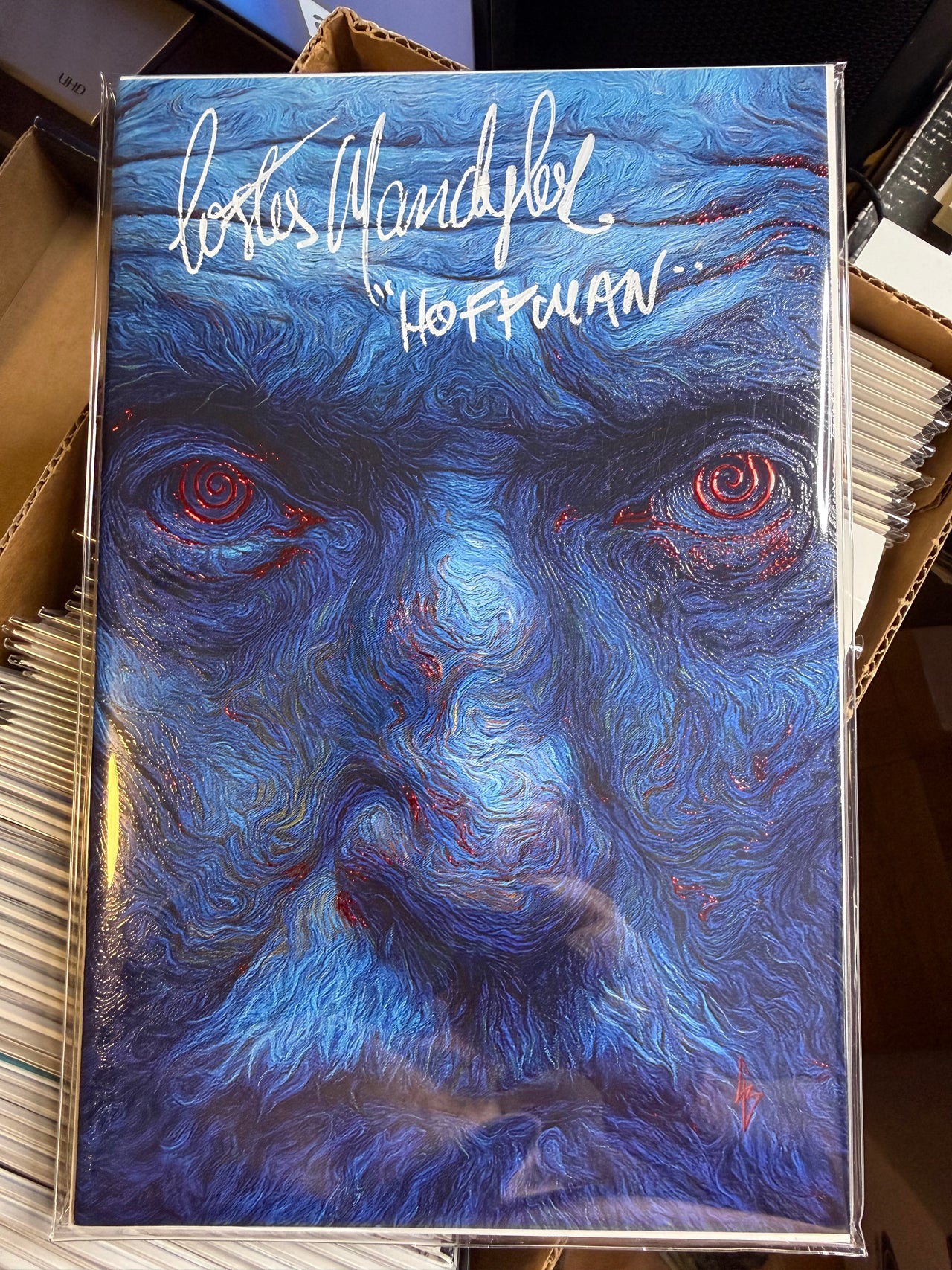 NYCC EXCLUSIVE SAW JIGSAW INTENSE SIGNED BY COSTAS MANDALOR