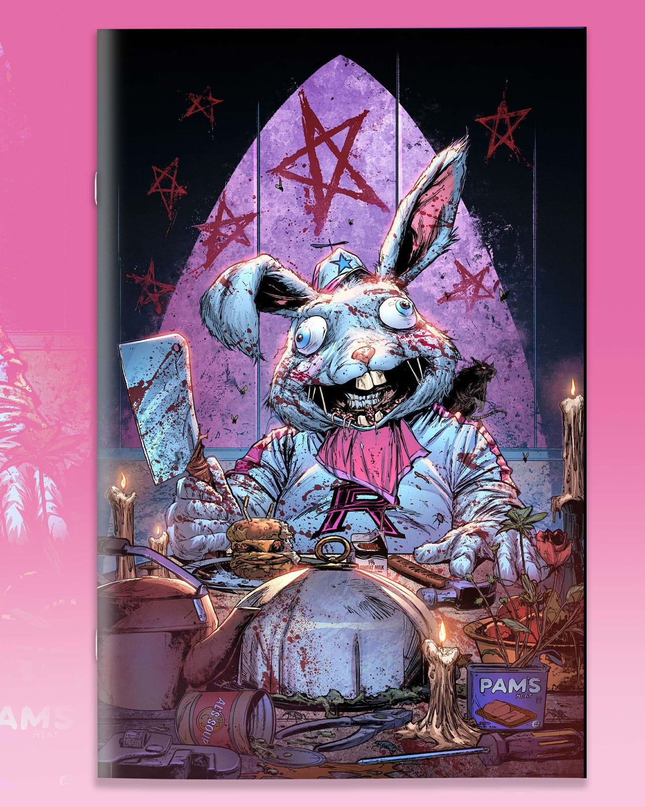 EXQUISITE CORPSES #10 “CHOP SUEY” Virgin Cover by Raymond Gay Megacon Exclusive SIGNED