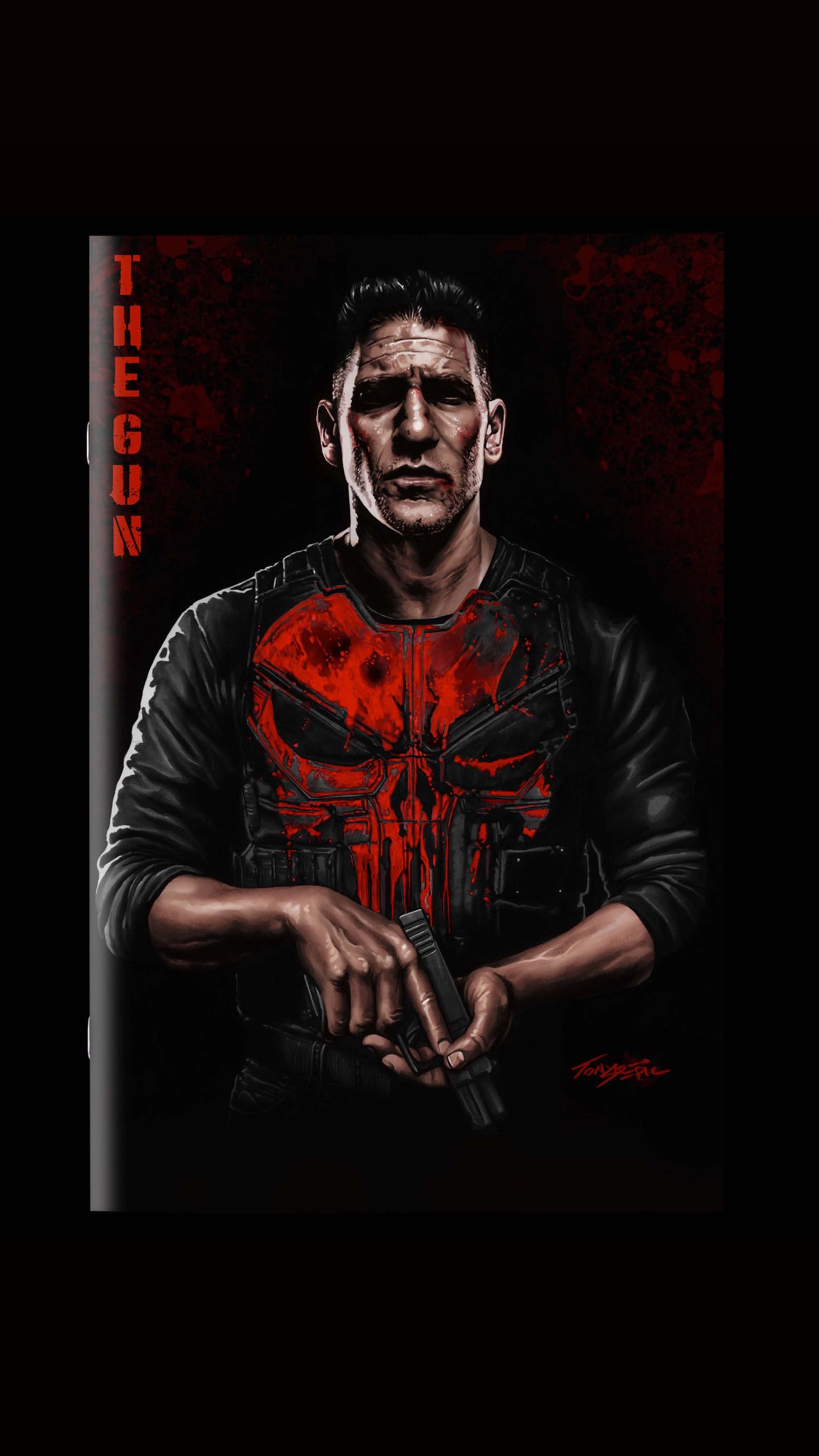 HEY NOMASSS EXCLUSIVE ART BOOK VOL 1 COVER BY TONY SKLEPIC “ THE DEVILS GUN 2 BOOK SET” ULTIMATE SPOT FOIL EDITION