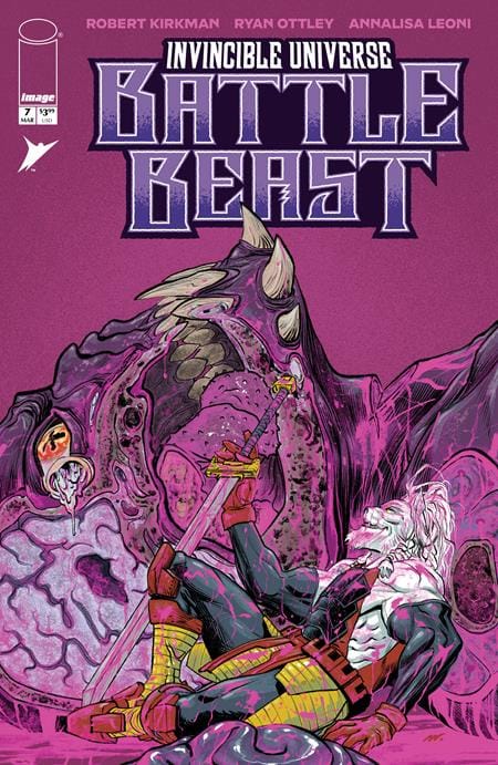 BATTLE BEAST #7 1:100 INCENTIVE COVER BY MATHEW ROBERTS