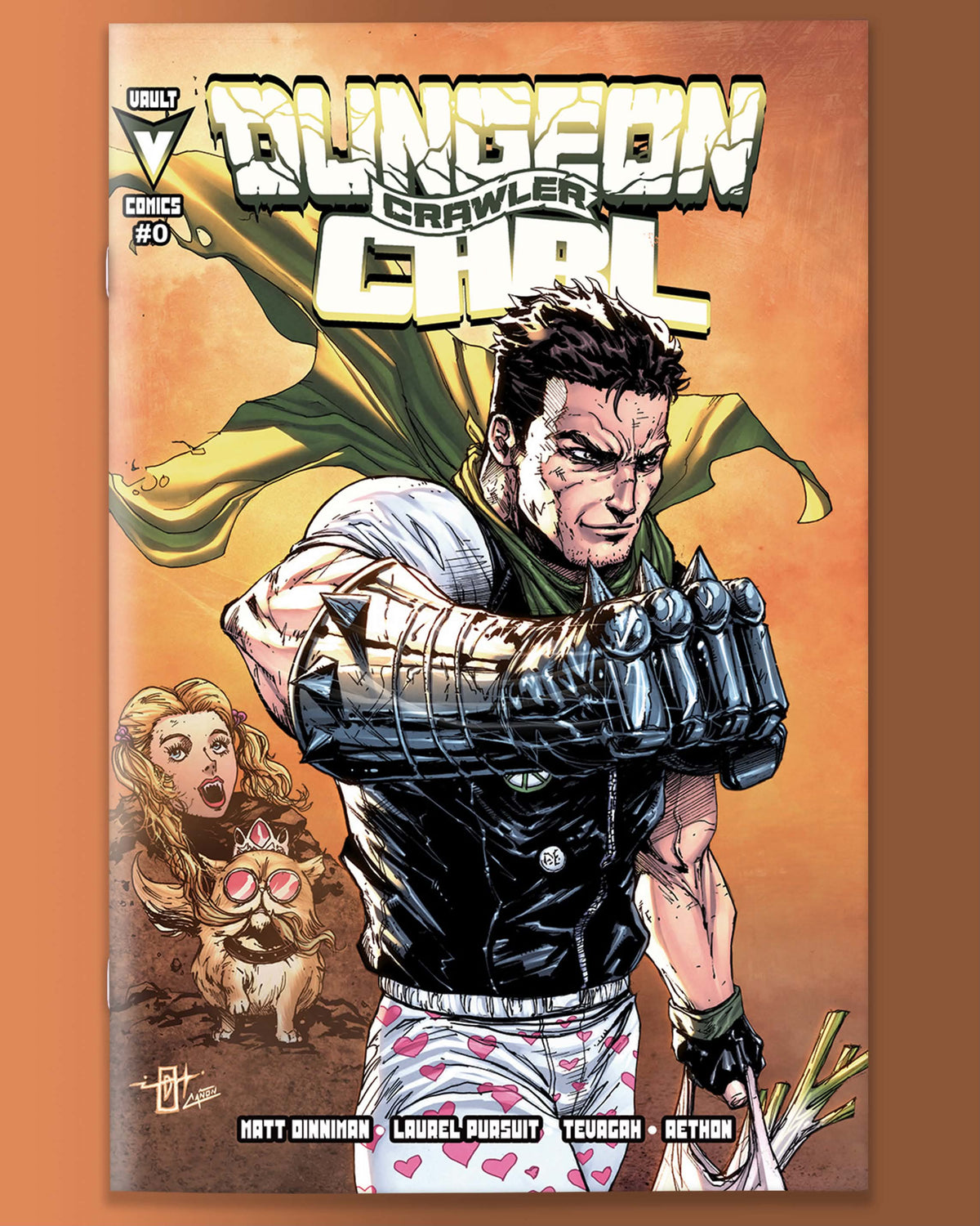 DUNGEON CRAWLER CARL #0 2nd Printing Cover by Jonathan Uribe “One Punch Man” homage
