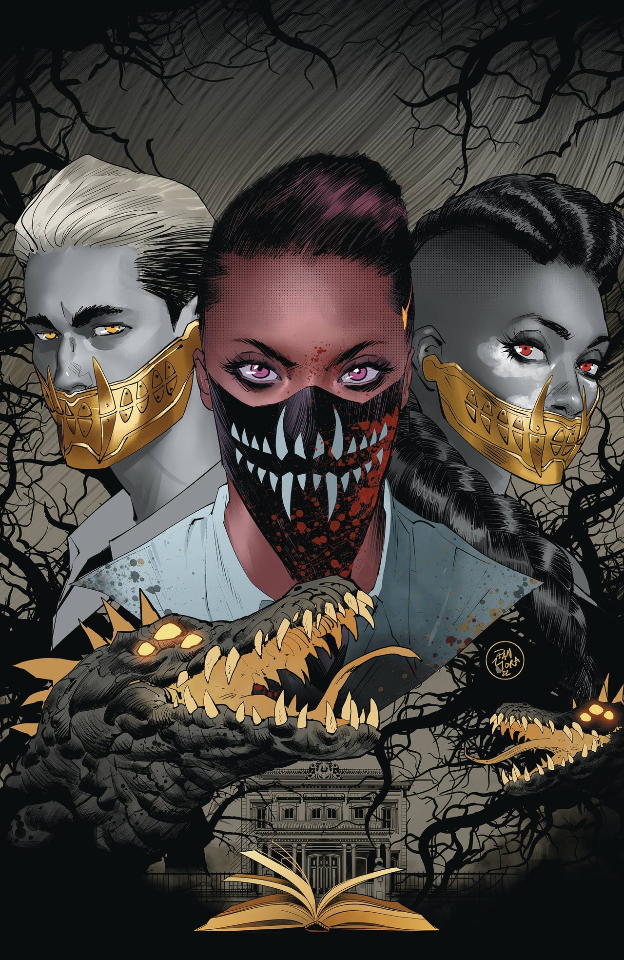 BOOK OF BUTCHER #1 UNLOCKABLE COVER BY DAN MORA