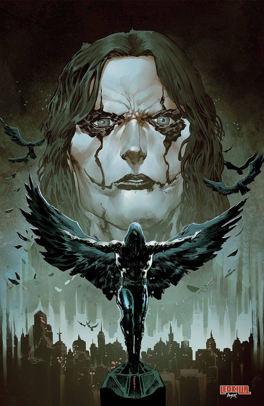 THE CROW VIRGIN/SKETCH SET Cover by Ken Lashley