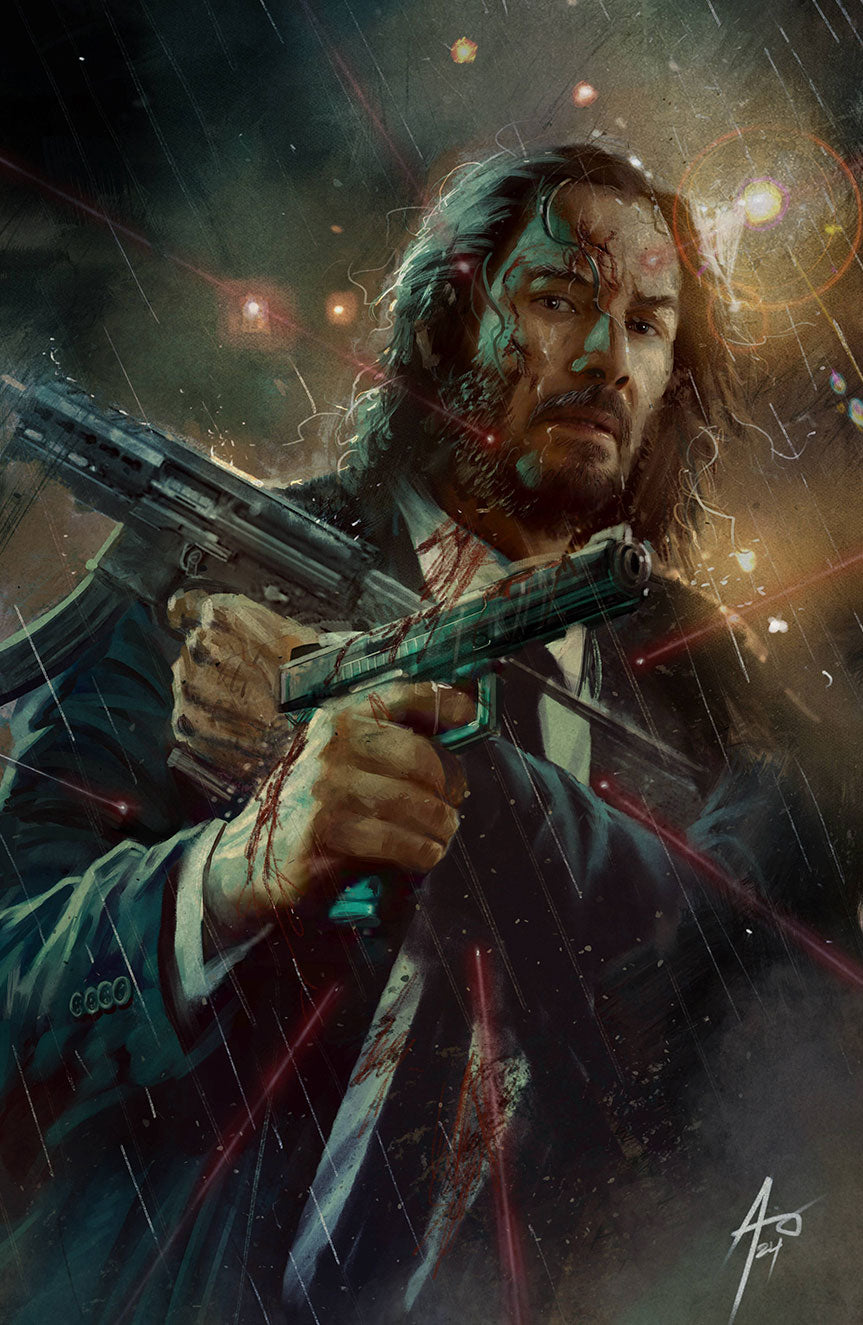 FAME: KEANU REEVES JOHN WICK BALLERINA SPECIAL EDITION SPOT FOIL VARNISHED EMBOSSED