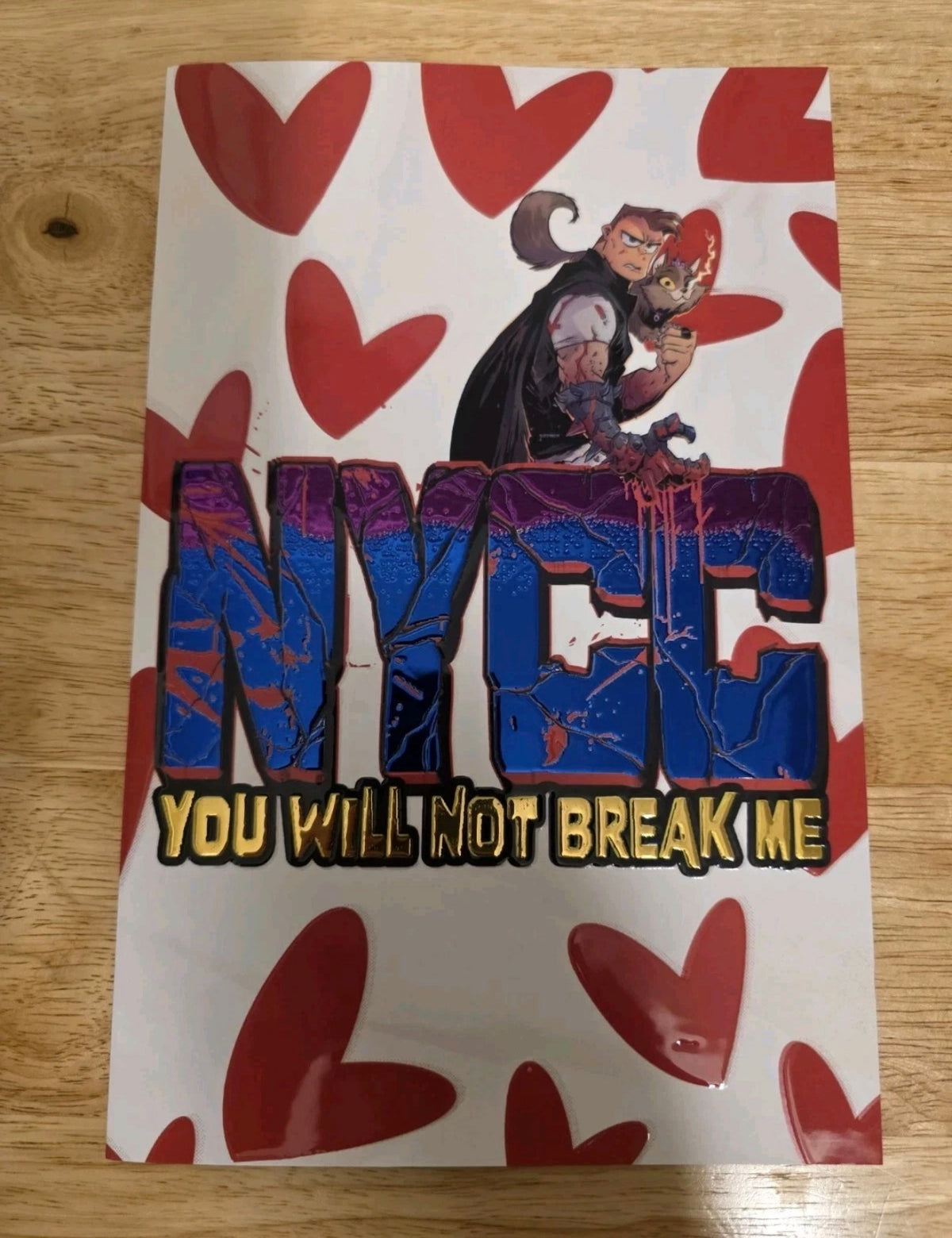 DUNGEON CRAWLER CARL #0 NYCC FOIL EMBOSSED BRENT BEAN NYCC COVER