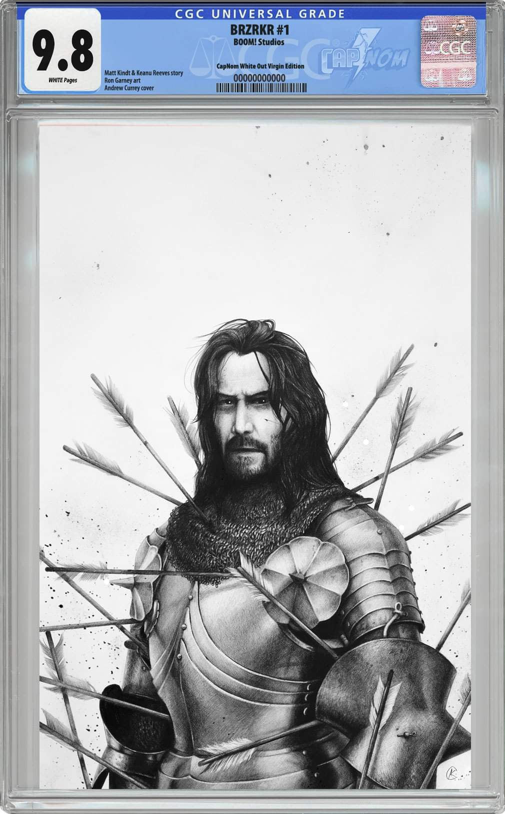 BRZRKR PEN & INK VIRGIN CGC 9.8 BLUE LABEL