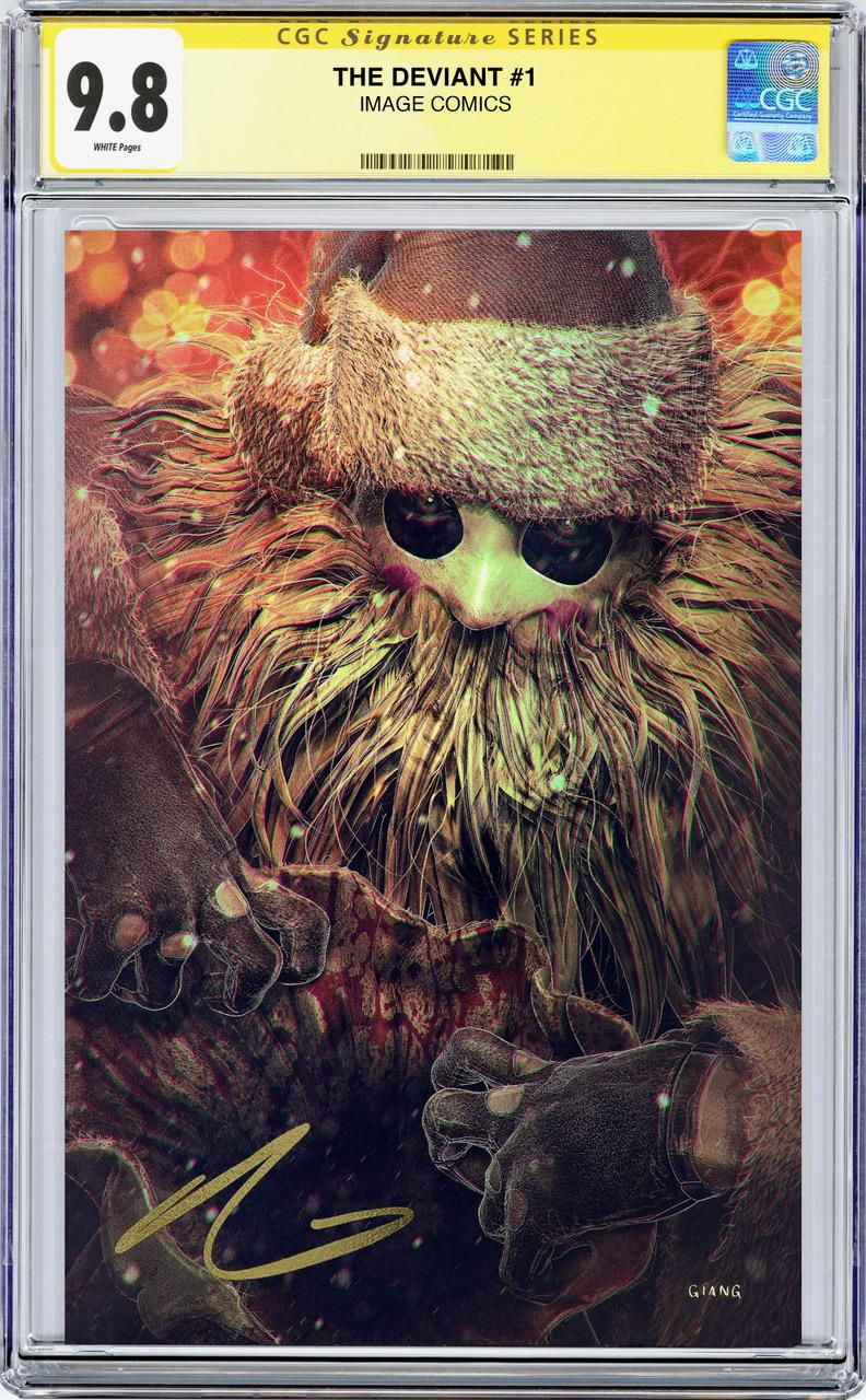DEVIANT #1 MEGACON EXCLUSIVE CGC SS 9.8 SIGNED BY JOHN GIANG