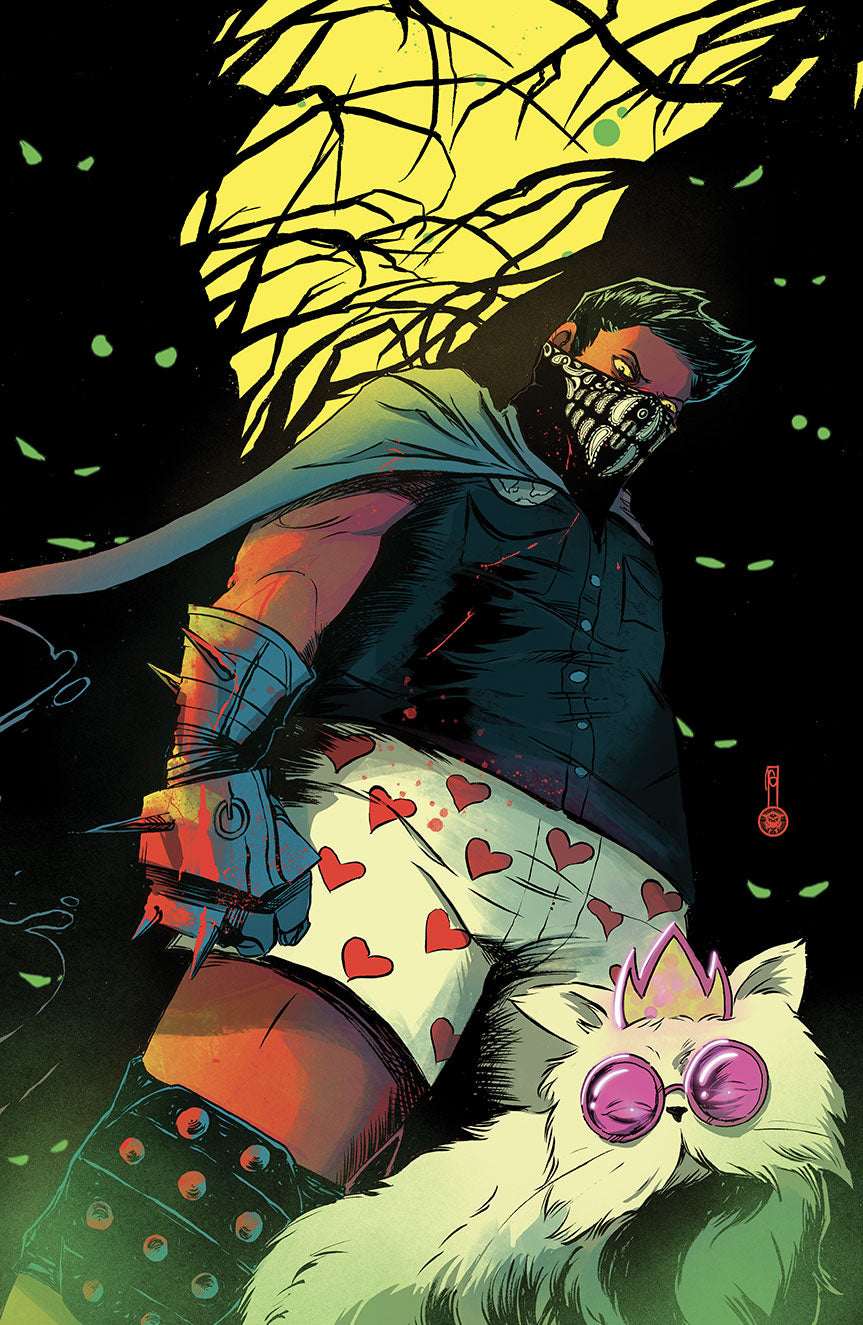 NYCC EXCLUSIVE DUNGEON CRAWLER CARL #0 2nd Printing “BLACK CAPE COLOR SIKTC HOMAGE” Cover by Sweet Joe