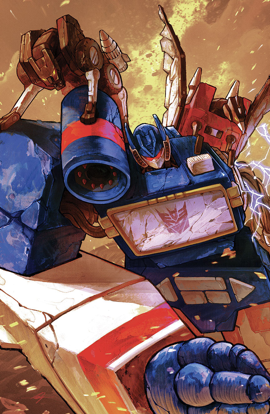 NYCC EXCLUSIVE TRANSFORMERS #1 14th Printing Cover by Warrick Wong