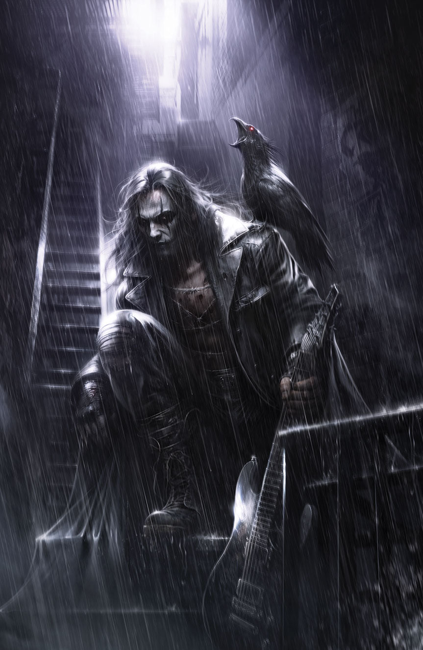 NYCC EXCLUSIVE THE CROW TRADE & VIRGIN SET Cover by Francesco Mattina