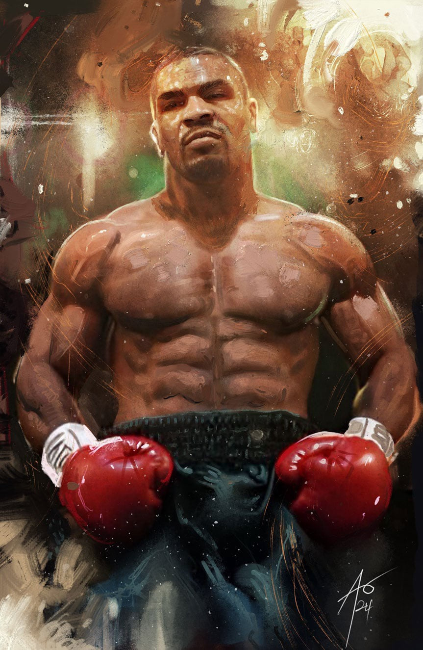 FAME: MIKE TYSON “IRON MIKE FIGHT NIGHT DROP” VIRGIN COVER