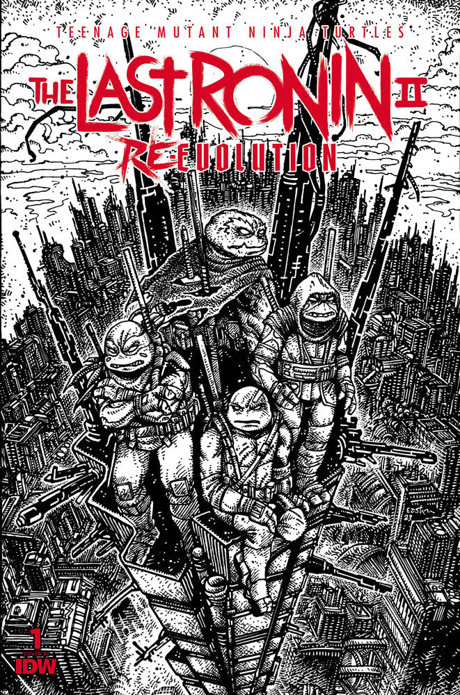 Teenage Mutant Ninja Turtles: The Last Ronin II - Re-Evolution #1 Incentive Cover 1:100 by Eastman