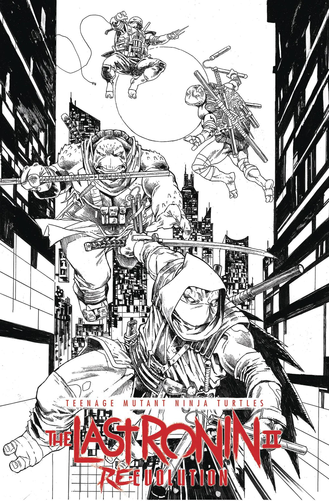 Teenage Mutant Ninja Turtles: The Last Ronin II - Re-Evolution #1 Incentive Cover 1:75 by Escorza