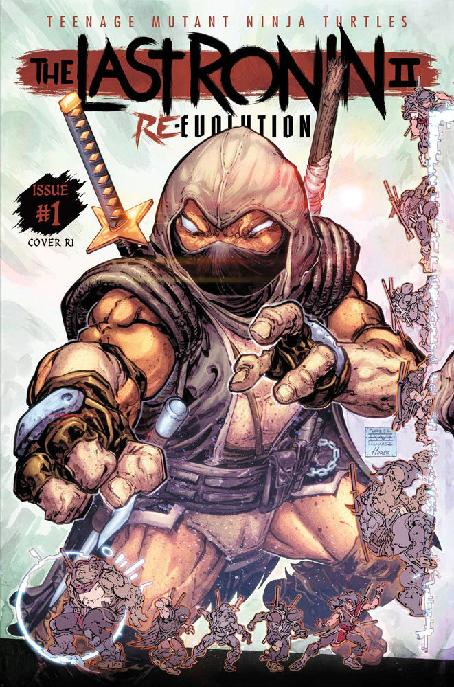 Teenage Mutant Ninja Turtles: The Last Ronin II - Re-Evolution #1 Incentive Cover 1:25 by Williams II