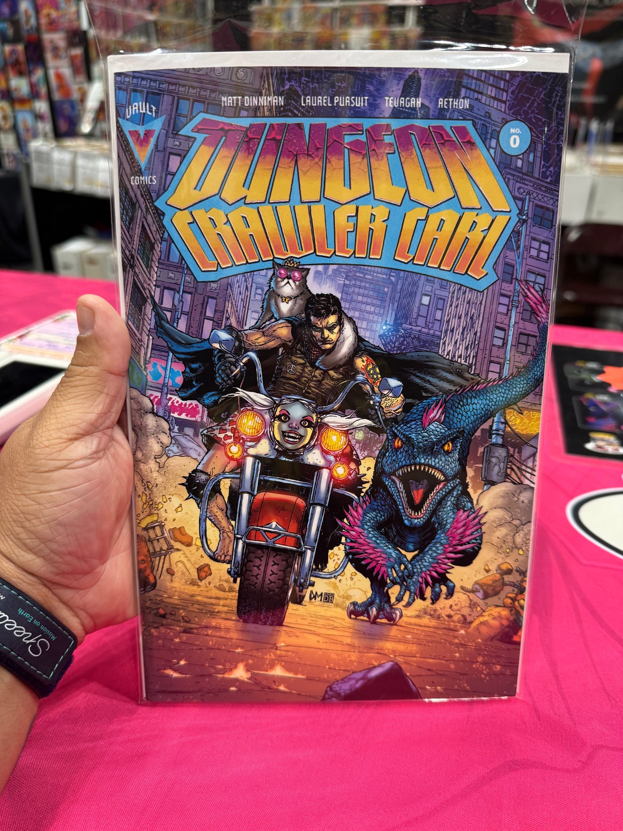 NYCC DUNGEON CRAWLER CARL #0 DOUG MANKHE EXCLUSIVE