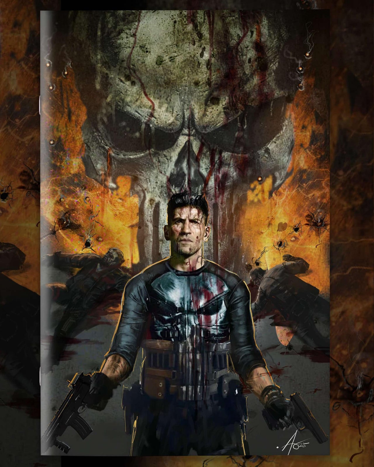 FAME: CHARLIE COX (PUNISHER EDITION) ULTIMATE SPOT FOIL C2E2 Exclusive