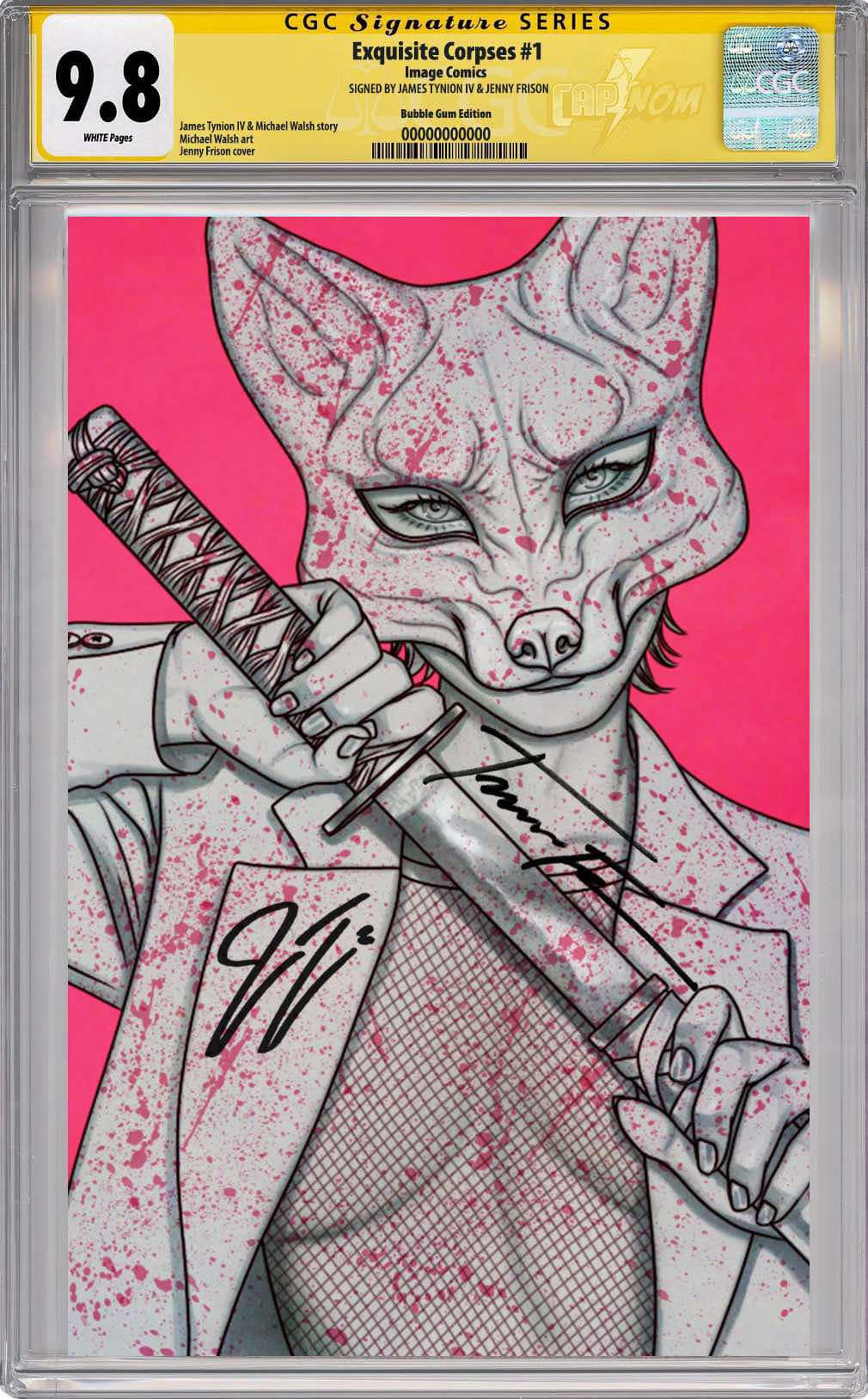 Exquisite Corpses #1 CGC SS 9.8 Double Signed by Frison and Tynion