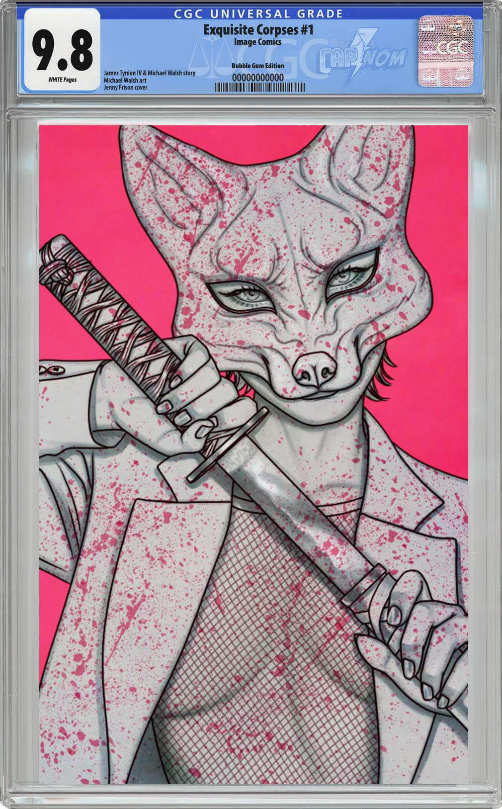Exquisite Corpses #1 CGC 9.8 Blue Label Virgin Cover