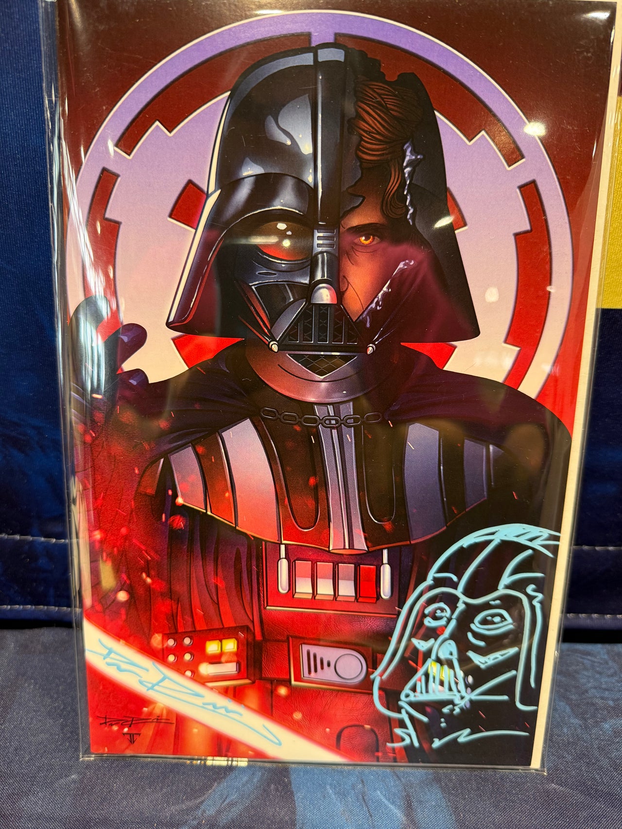 Fame: Hayden Christensen Virgin Remarked & Signed by Davis Rider