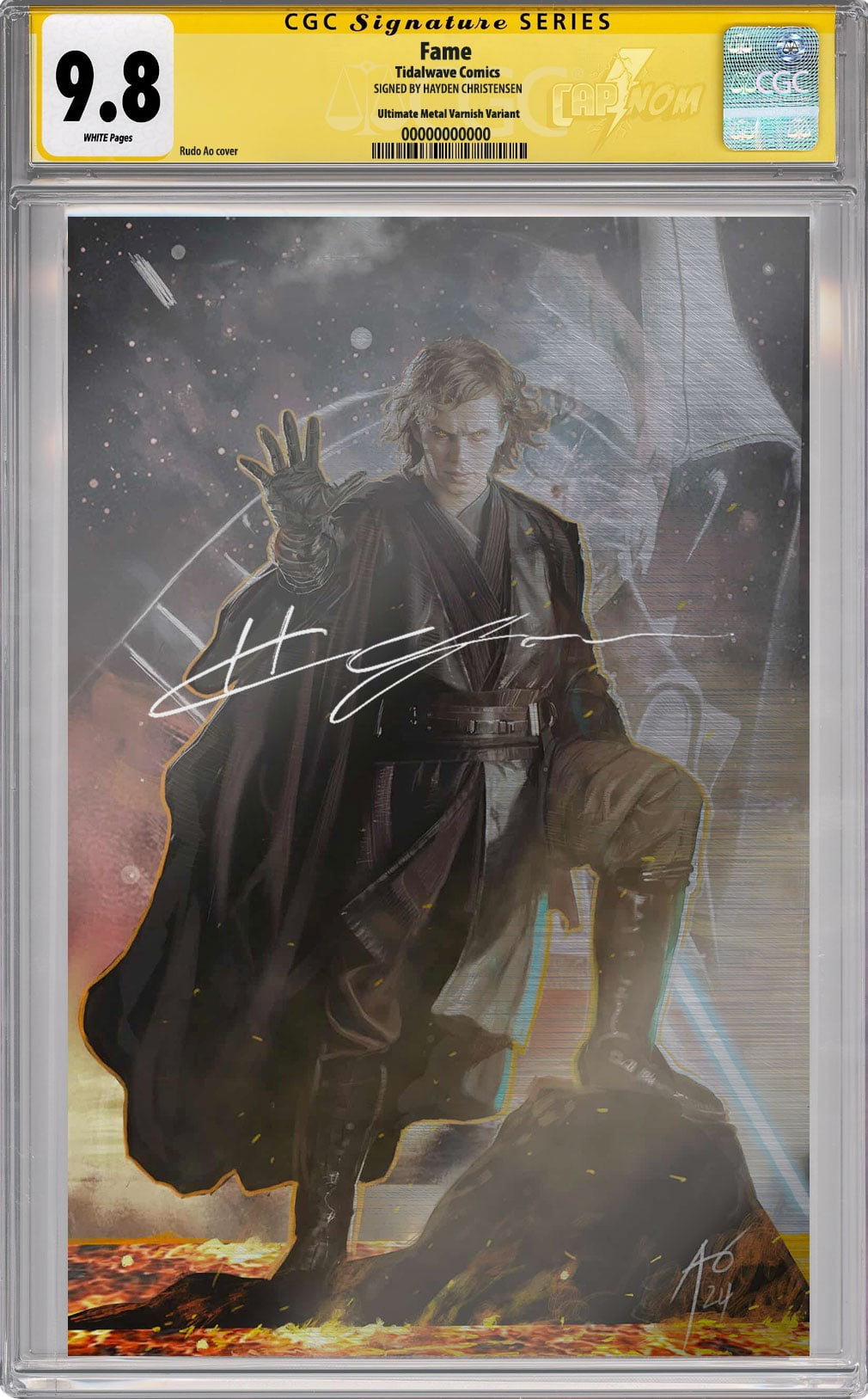 Fame: Hayden Christensen “High Ground” CGC SS 9.8 Signed by Hayden Christensen