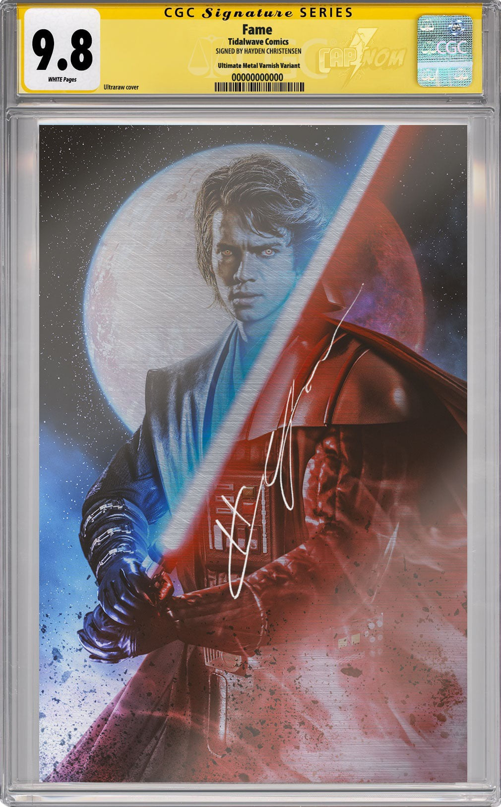 Fame: Hayden Christensen “Ying Yang” CGC SS 9.8 Signed by Hayden Christensen