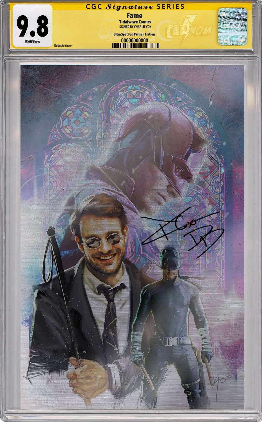 Fame: Charlie Cox “Take me To Church” CGC SS 9.8 Signed by Charlie Cox