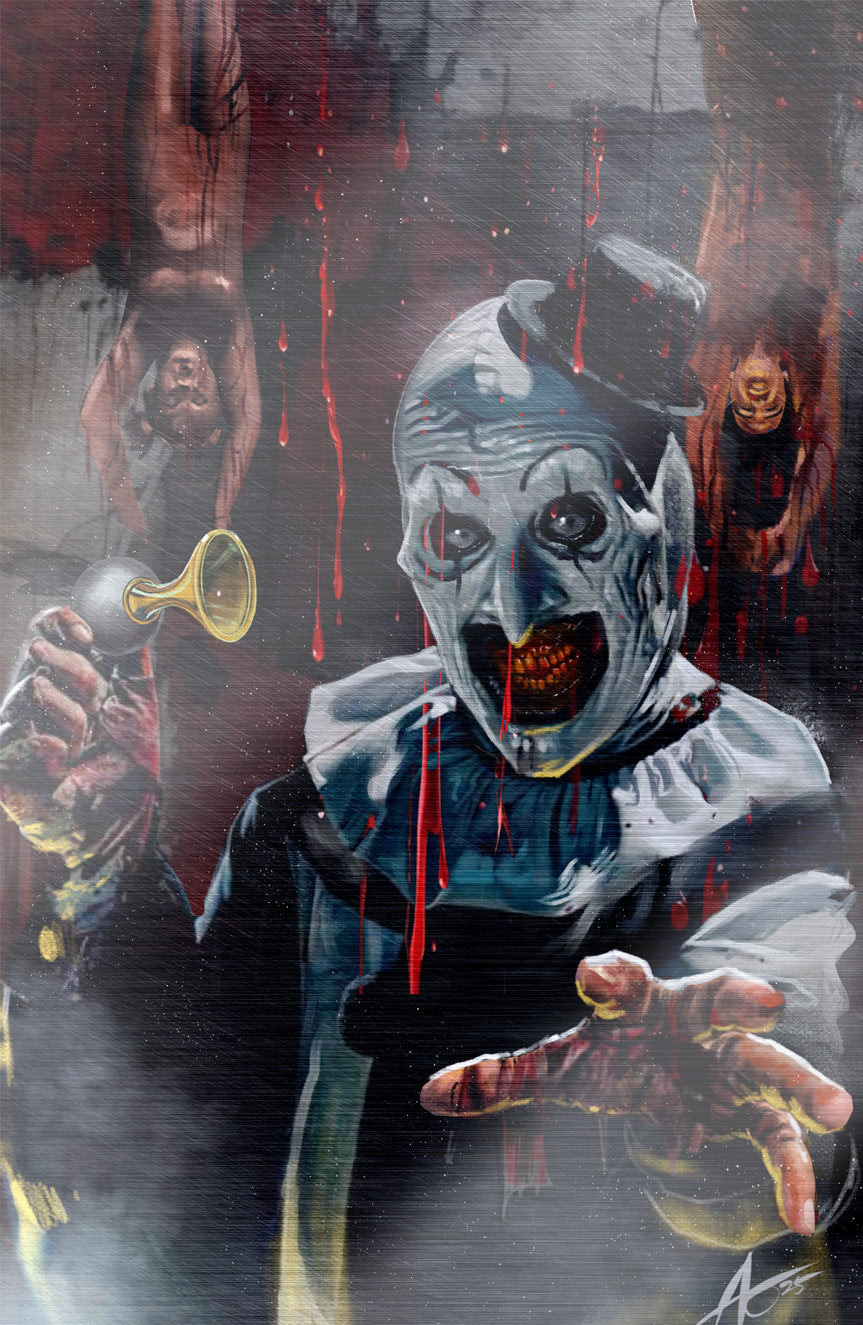 The Joker Complex: Terrifier Edition Spot Foil Virgin Cover by Rudy Ao Heroes Con Exclusive