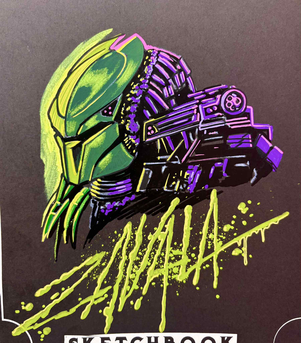 ULTIMATE EDITION NEON PREDATOR COMES WITH SPECIALTY SIG & COLOR REMARK