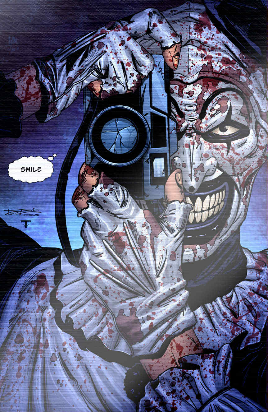 NYCC EXCLUSIVE ORBIT: BIRTH OF A SLASHER “TERRIFIER JOKES” Ultimate Spot Foil Virgin Cover by David Rider