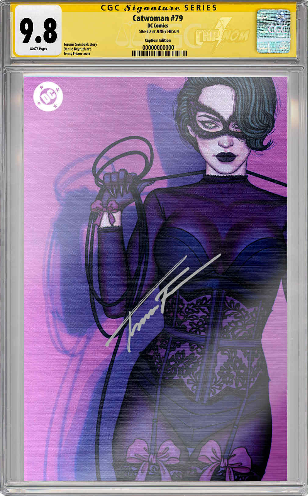 NYCC EXCLUSIVE CATWOMAN #79 GUARANTEED CGC 9.8 SS Signed by Jenny Frison